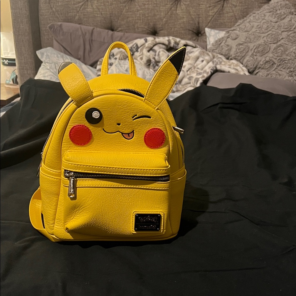 Pokemon Pikachu Yellow Kids Backpack